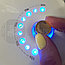 Гибридная лампа для маникюра/педикюра KANGTUO Nail 48 W 2в1 LED/UV с золотыми вставками, фото 5