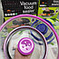 Вакуумная многоразовая крышка Vacuum Food Sealer 19 см (цвет Mix), фото 5