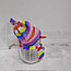 Новогоднее украшение Светящиеся снеговики, высота 10 см. в асс-те, фото 5