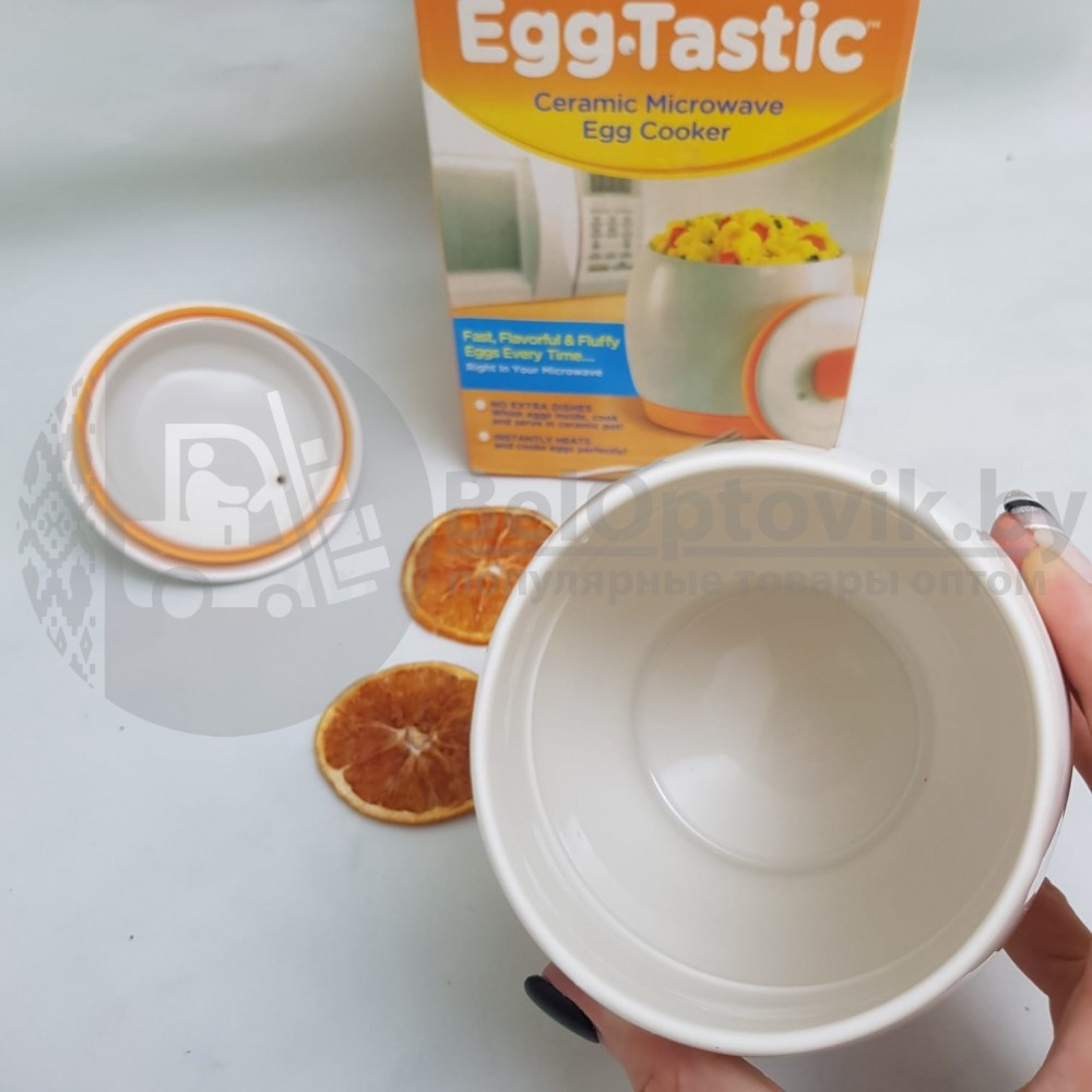 Форма (горшок) керамическая для приготовления блюд в микроволновой печи Egg Tastic - фото 6 - id-p138769241