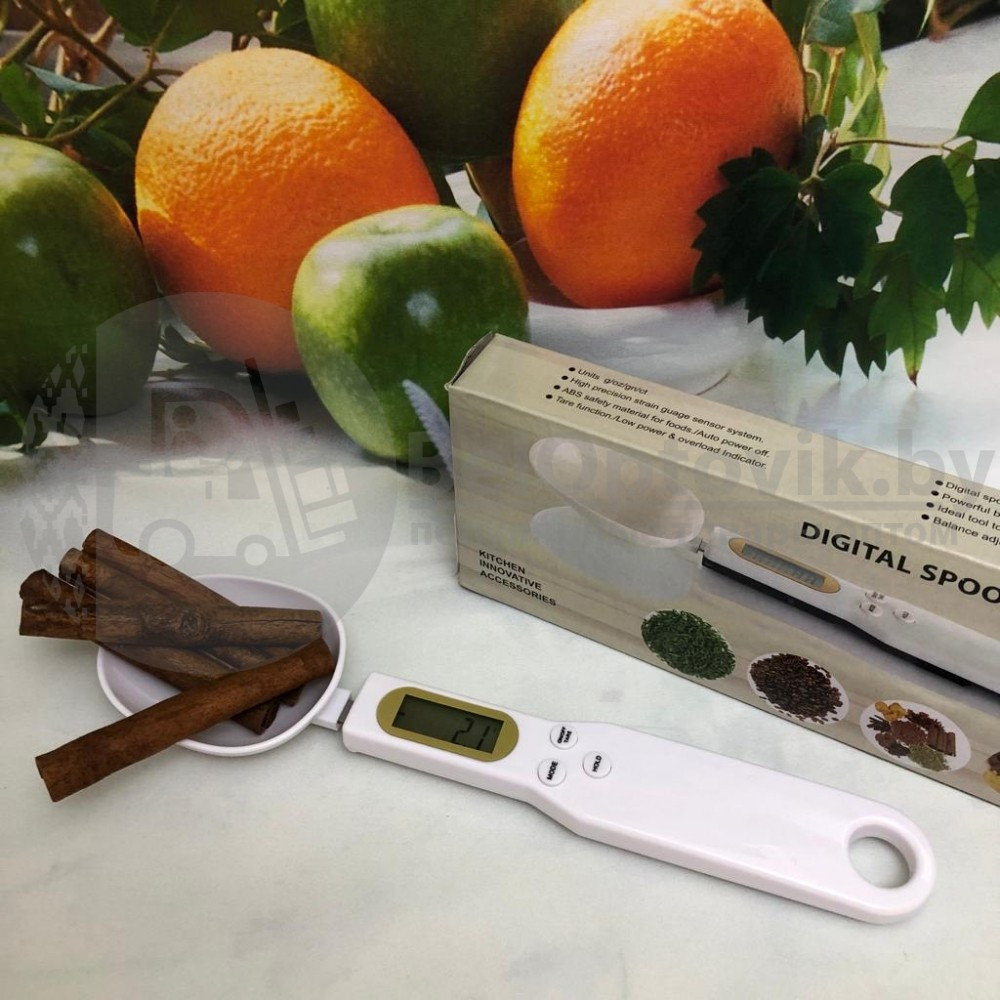 Электронная мерная ложка-весы Digital Spoon Scale 500g х 0,1g Белая - фото 8 - id-p138764326