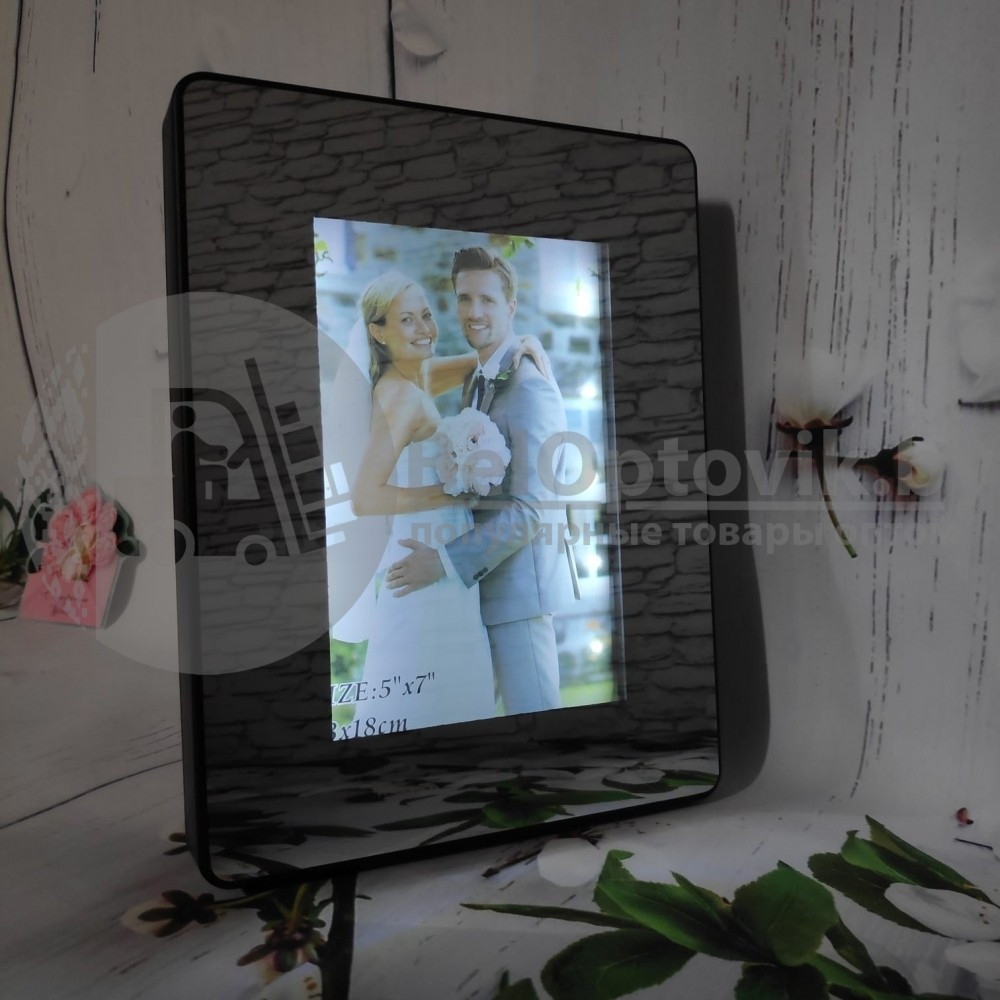 Распродажа Зеркало - фоторамка с подсветкой Magic Photo Mirror 2 в 1 (питание от USB или батареек) - фото 8 - id-p138766388