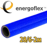 Теплоизоляция для труб ENERGOFLEX SUPER PROTECT синяя 28/6-2м