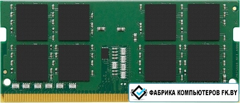 Оперативная память Kingston ValueRAM 16GB DDR4 SODIMM PC4-21300 KVR26S19D8/16 - фото 1 - id-p138807033