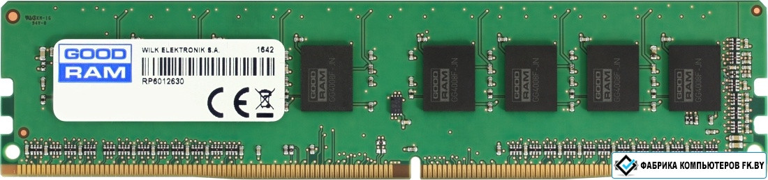 Оперативная память GOODRAM 4GB DDR4 PC4-21300 GR2666D464L19S/4G - фото 1 - id-p138807081