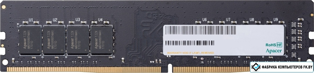 Оперативная память Apacer 8GB DDR4 PC4-21300 AU08GGB26CQYBGH - фото 1 - id-p138807095