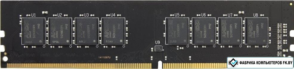 Оперативная память AMD Radeon R7 Performance 8GB DDR4 PC4-21300 R748G2606U2S-UO - фото 1 - id-p138807339