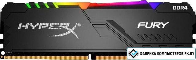 Оперативная память HyperX Fury RGB 32GB DDR4 PC4-24000 HX430C16FB3A/32 - фото 1 - id-p138808189