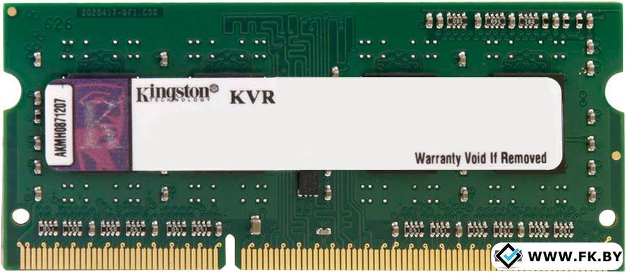 Оперативная память Kingston ValueRAM 2GB DDR3 SO-DIMM PC3-12800 (KVR16S11S6/2) - фото 1 - id-p138806711