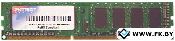 Оперативная память Patriot 4GB DDR3 PC3-12800 (PSD34G16002) - фото 1 - id-p138806719