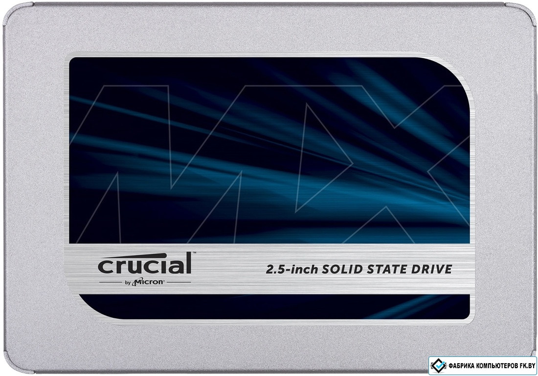 SSD Crucial MX500 500GB CT500MX500SSD1 - фото 1 - id-p138808315