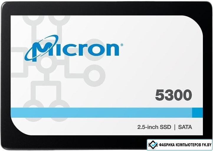 SSD Micron 5300 Pro 480GB MTFDDAK480TDS-1AW1ZABYY - фото 1 - id-p138809079