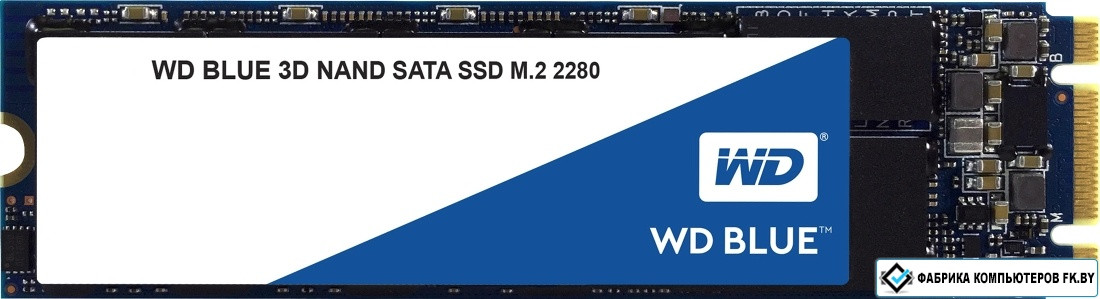 SSD WD Blue 3D NAND 2TB WDS200T2B0B - фото 1 - id-p138808380