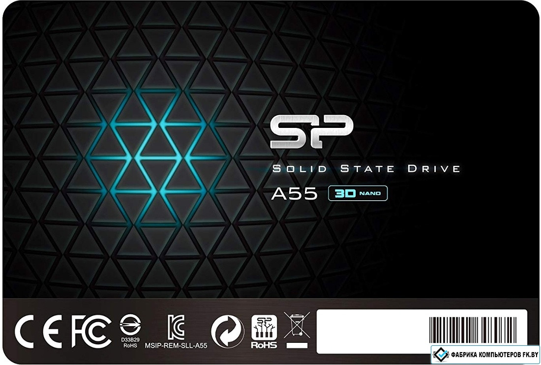 SSD Silicon-Power Ace A55 128GB SP128GBSS3A55S25 - фото 1 - id-p138808387