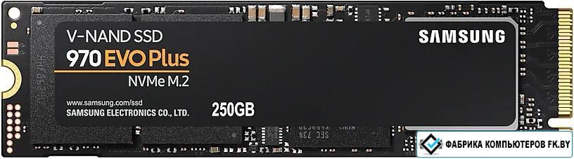 SSD Samsung 970 Evo Plus 250GB MZ-V7S250BW - фото 1 - id-p138808435