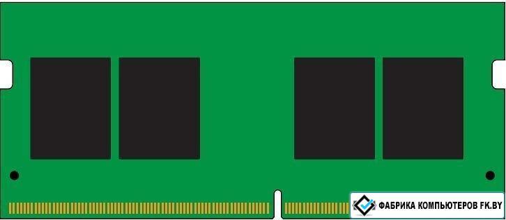 Оперативная память Kingston 4GB DDR4 SODIMM PC4-25600 KVR32S22S6/4 - фото 1 - id-p138807655