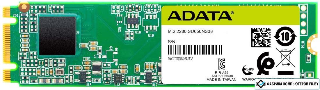 SSD A-Data Ultimate SU650 480GB ASU650NS38-480GT-C - фото 1 - id-p138808554