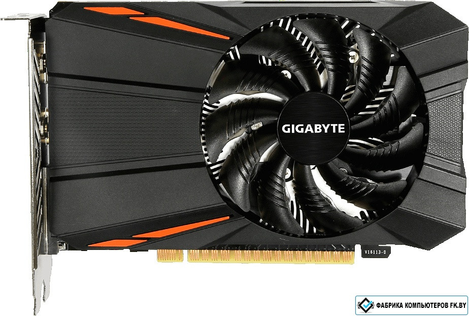 Видеокарта Gigabyte GeForce GTX 1050 Ti D5 4GB GDDR5 [GV-N105TD5-4GD] - фото 1 - id-p138809366