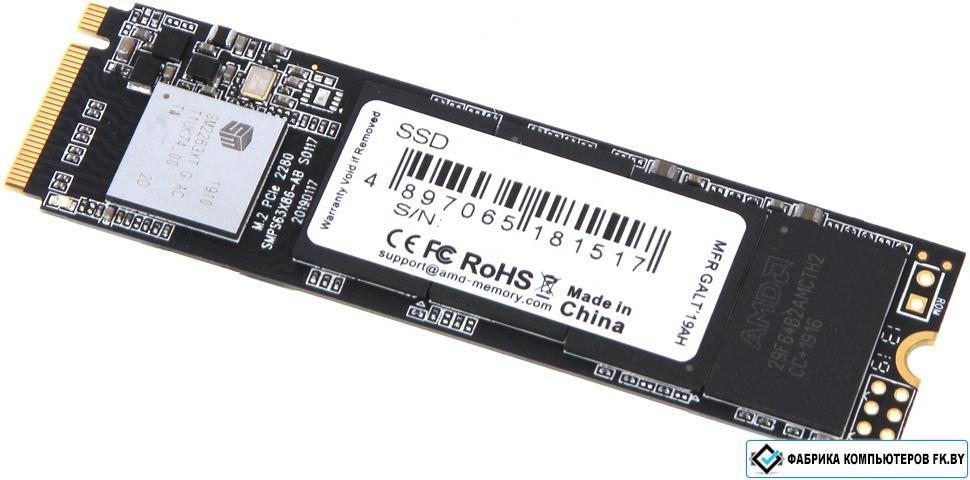 SSD AMD Radeon R5 NVMe 480GB R5MP480G8 - фото 1 - id-p138808646