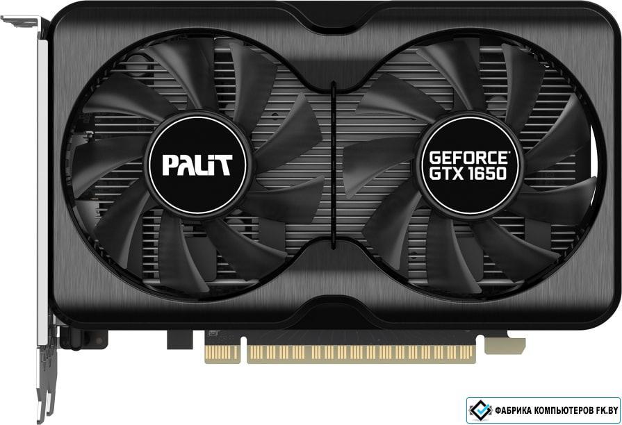 Видеокарта Palit GeForce GTX 1650 GP 4GB GDDR6 NE6165001BG1-1175A - фото 1 - id-p138809828