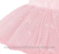 Балетное платье-пачка (8) розовое, фото 3