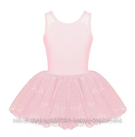 Балетное платье-пачка (8) розовое