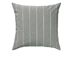 IKEA/ МИЛДРУН Чехол на подушку, серый/в полоску50x50 см