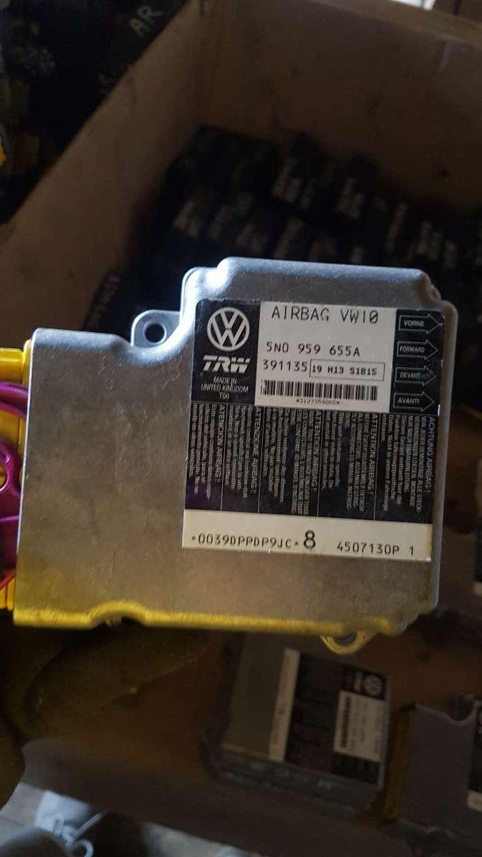 Блок AirBag 5N0959655A Volkswagen Passat B6, Фольксваген Пассат Б6 2005-2010 гг.в.