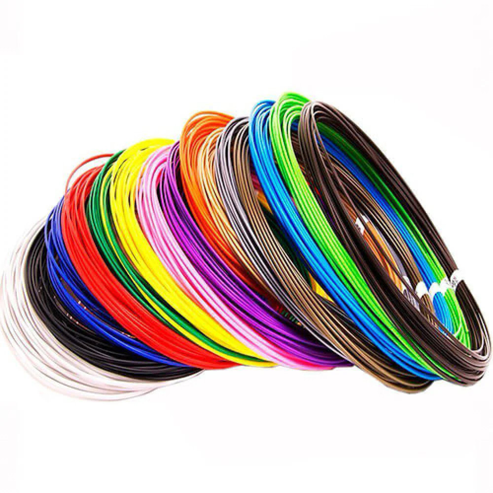 PLA-пластик 200 метров для 3D-ручек, 20 цветов - фото 4 - id-p138823933