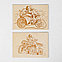 Доска для выжигания Десятое Королевство "Квадроцикл и Мотоцикл", 2 штуки, фото 2