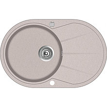 Композитная кухонная мойка AquaSanita Clarus SR 101 110 АW beige