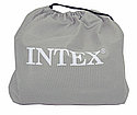 Надувной односпальный матрас Intex 66767 Pillow Rest Classic 99х191х30 см с подголовником, фото 4