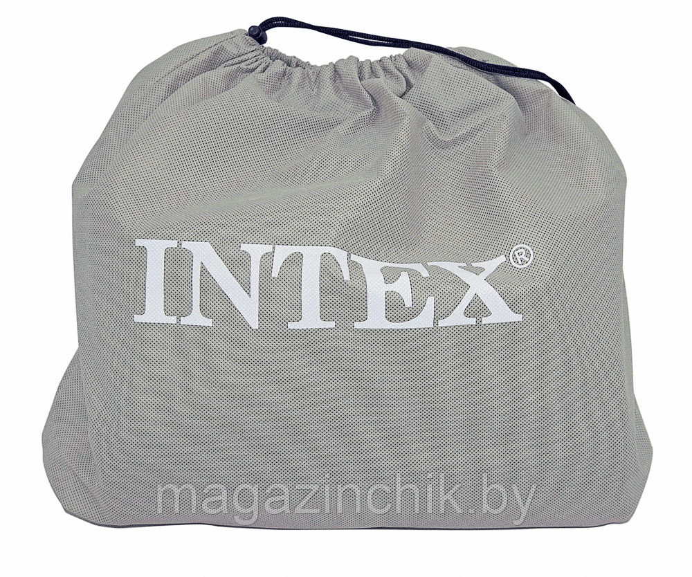 Надувной односпальный матрас Intex 66767 Pillow Rest Classic 99х191х30 см с подголовником - фото 4 - id-p10648447