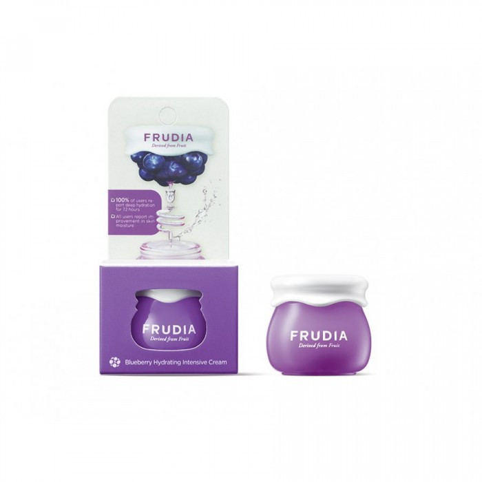 Интенсивно увлажняющий крем с черникой Миниатюра (FRUDIA) 10г / Blueberry Hydrating Intensive Cream
