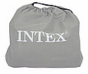 Надувной полуторный матрас Intex 66768 Pillow Rest Classic 137х191х30 см с подголовником, фото 3