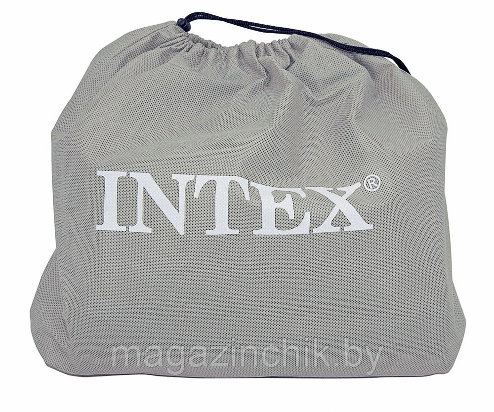 Надувной полуторный матрас Intex 66768 Pillow Rest Classic 137х191х30 см с подголовником - фото 3 - id-p10648506