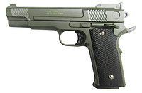 Страйкбольный пистолет Galaxy G.20g зелёный, 6 мм (копия Browning High Power) 1230 Страйкбольный пистолет Galaxy G.20g зелёный, 6 мм (копия Browning High Power)