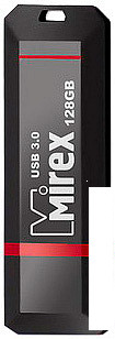 USB Flash Mirex Knight Black 3.0 128GB [13600-FM3BK128] - фото 1 - id-p138883716