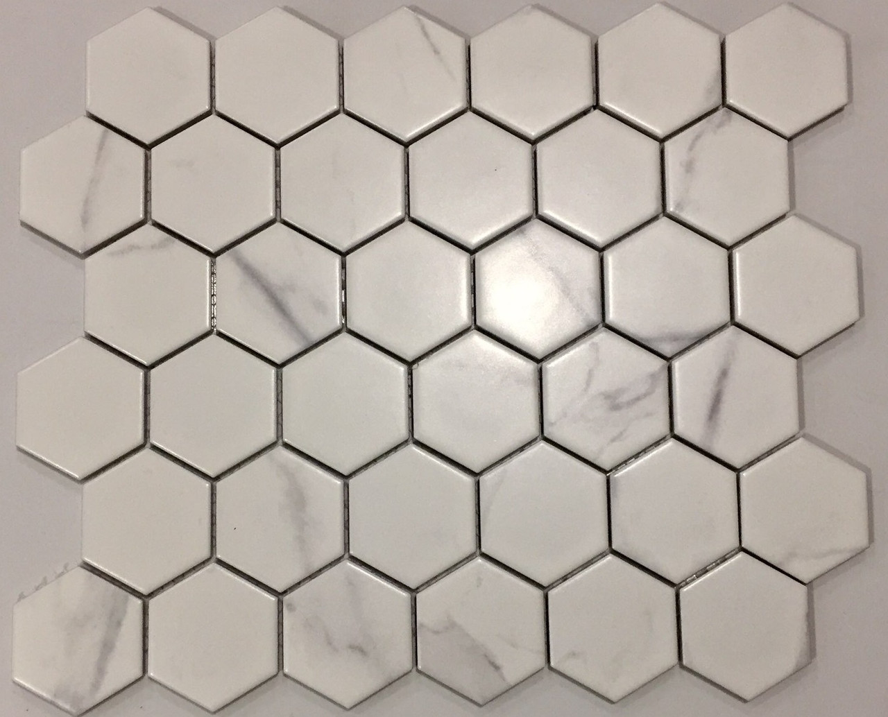 Мозаика Carrara Hexagon