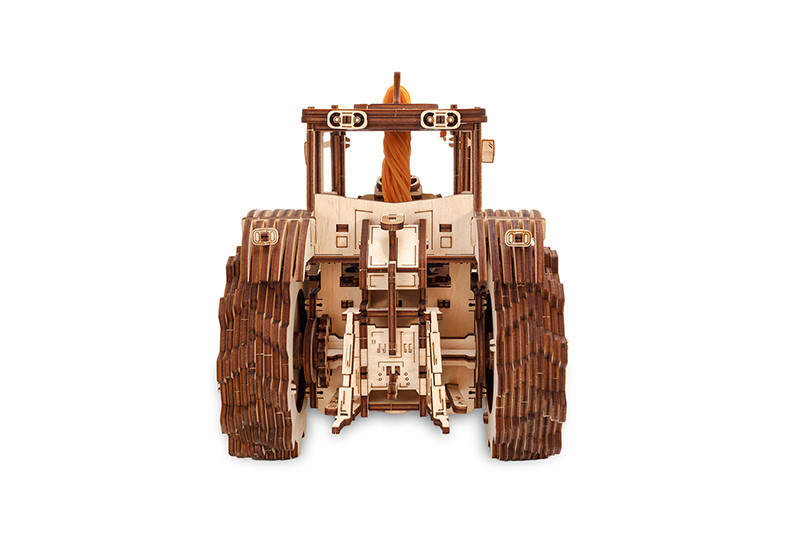 Трактор. Деревянный пазл 3D - конструктор EWA - фото 4 - id-p138886031