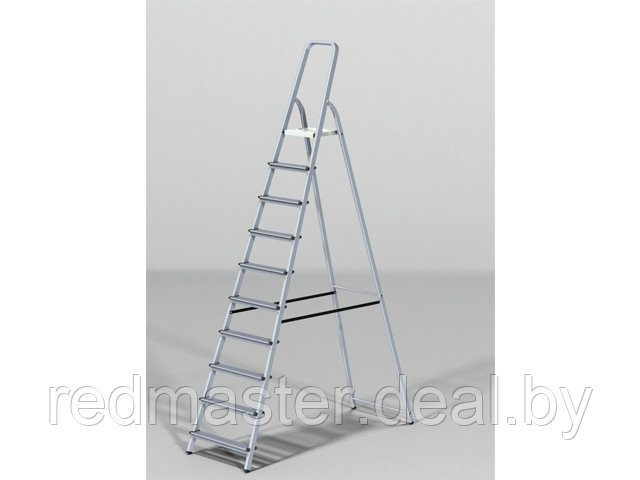 Лестница-стремянка алюминиевая 216 см, 10 ступеней, 7.1кг STARTUL ST9940-10
