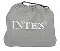 Надувной двуспальный матрас Intex 66769 Pillow Rest Classic 152х203х30 см с подголовником, фото 4