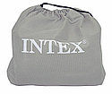 Надувной двуспальный матрас Intex 66770 Pillow Rest Classic 183х203х30 см с подголовником, фото 5
