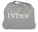 Надувной полуторный матрас Intex 66781 Pillow Rest 152х203х30см со встроенным электронасосом и подголовником, фото 5