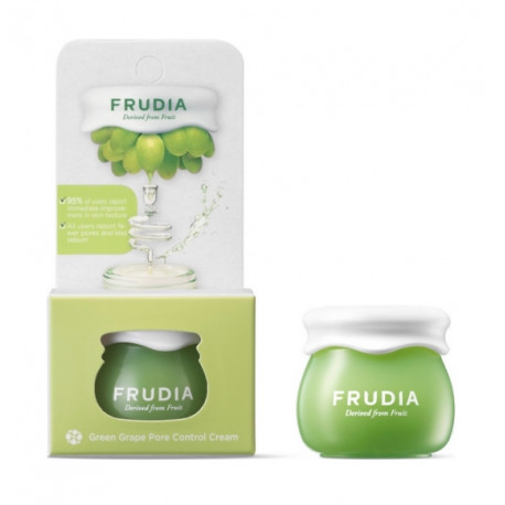 Себорегулирующий крем с зеленым виноградом Миниатюра (FRUDIA), 10г / Green Grape Pore Control Cream