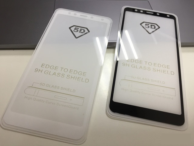 Защитное стекло Full-Screen для Xiaomi Redmi Note 4 белый (5D-9D с полной проклейкой) - фото 3 - id-p138919560