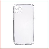 Чехол-накладка для Apple Iphone XI pro max / iphone 11 pro max (силикон) прозрачный с защитой камеры, фото 1