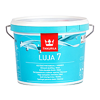 Интерьерная краска на акрилатной основе для влажных помещений TIKKURILA LUJA 7, 9 л