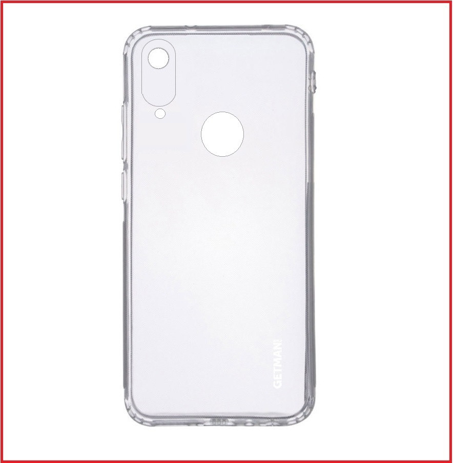 Чехол-накладка для Huawei Y6 2019 MRD-LX1F (силикон) прозрачный с защитой камеры