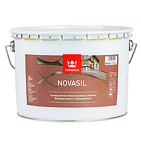 Фасадная силикономодифицированная краска на акрилатной основе TIKKURILA NOVASIL, 9 л